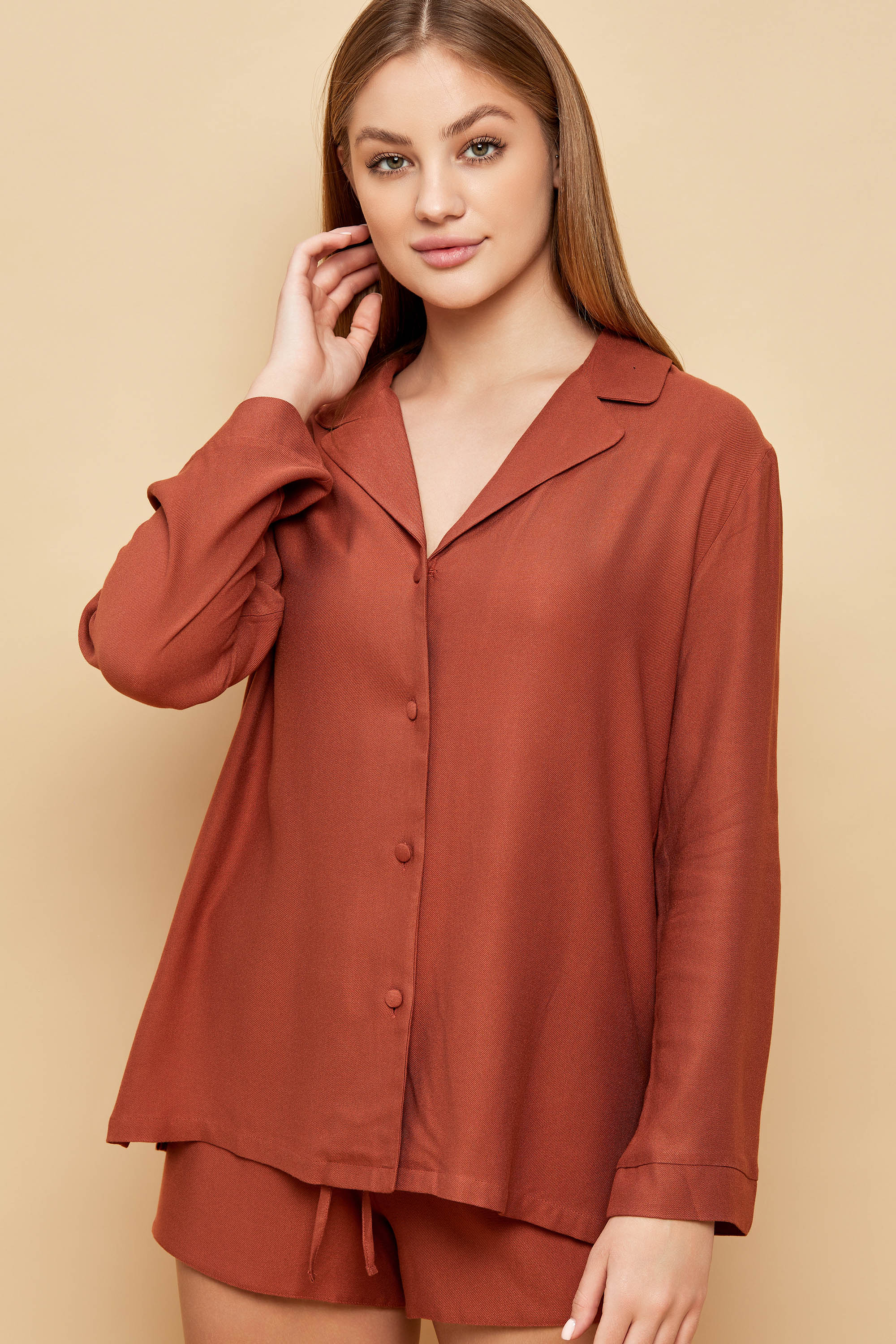 6826 Комплект женский (жакет и шорты)